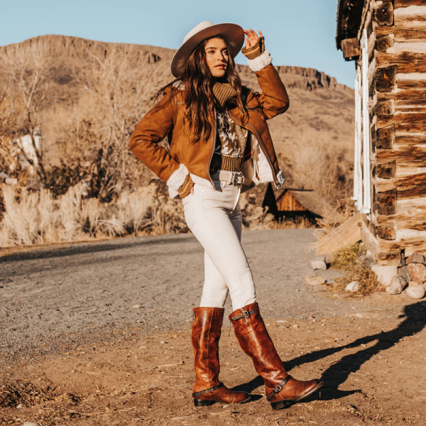 FREEBIRD | WOMEN'S ROADEY-COGNAC