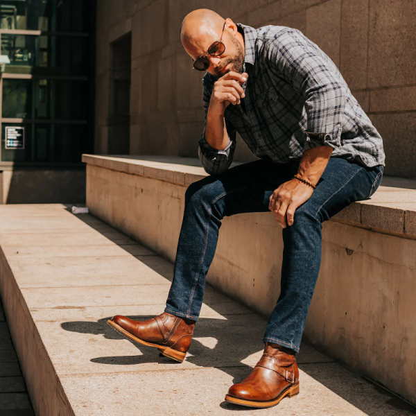 FREEBIRD | MEN'S RAILROAD-COGNAC