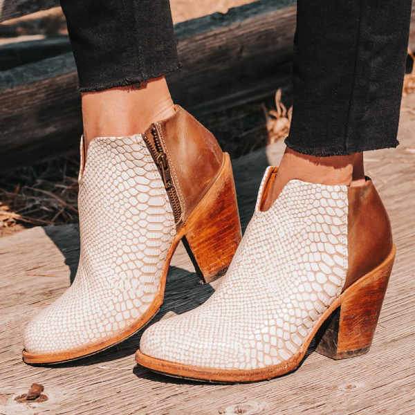 FREEBIRD | WOMEN'S DETROIT-WHITE SNAKE