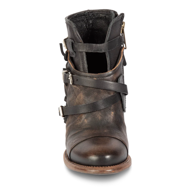 FREEBIRD | WOMEN'S CRUE-BLACK DISTRESSED