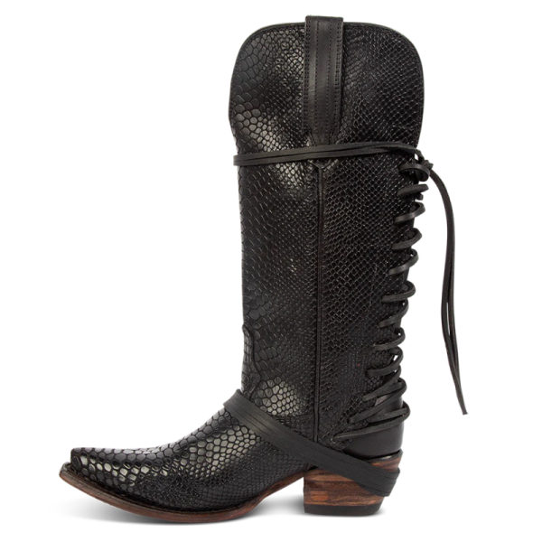 FREEBIRD | WOMEN'S WARDON-BLACK SNAKE