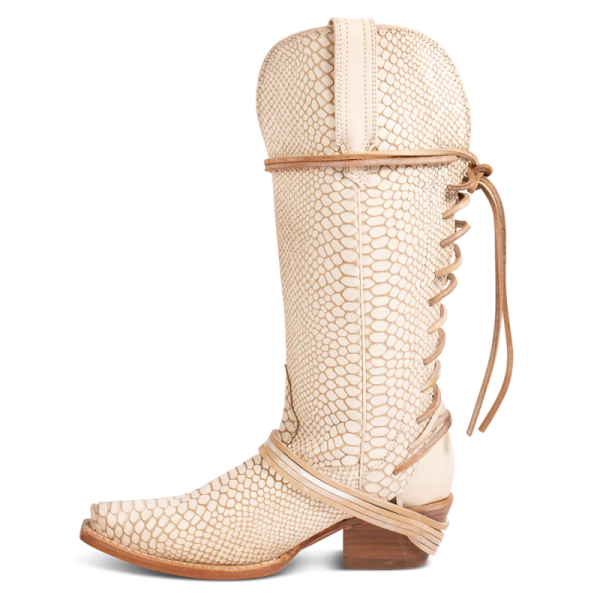 FREEBIRD | WOMEN'S WARDON-WHITE SNAKE