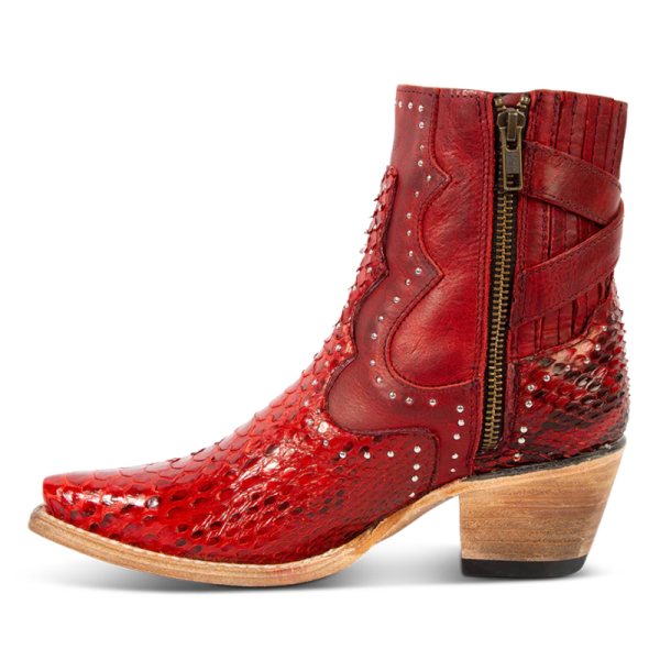 FREEBIRD | WOMEN'S MORGAN-RED PYTHON