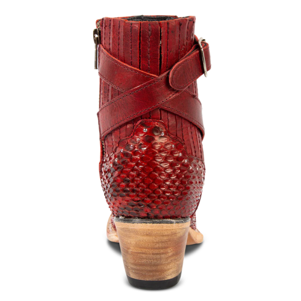 FREEBIRD | WOMEN'S MORGAN-RED PYTHON