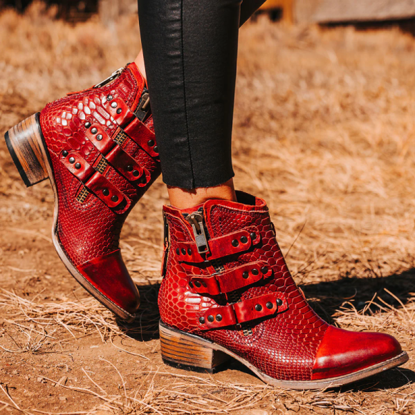 FREEBIRD | WOMEN'S GRECKO-RED