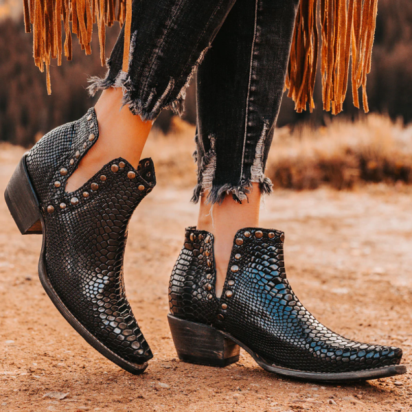 FREEBIRD | WOMEN'S MANDY-BLACK SNAKE