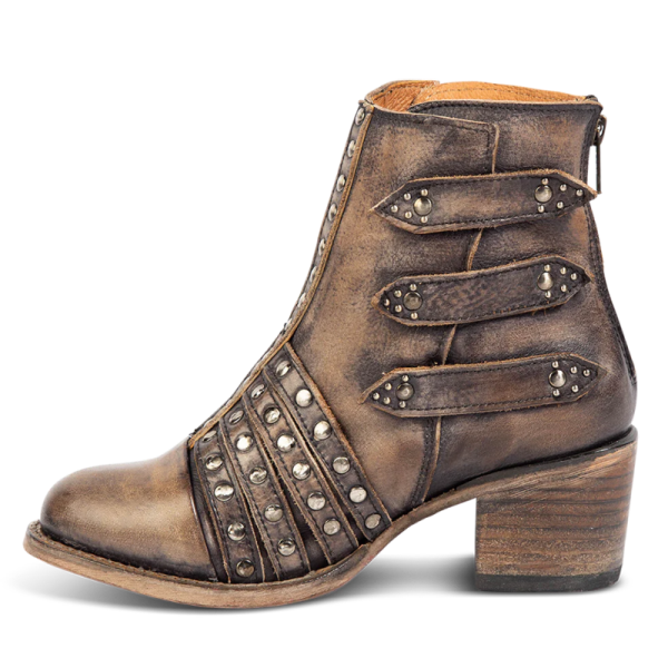 FREEBIRD | WOMEN'S CITADEL-BLACK DISTRESSED